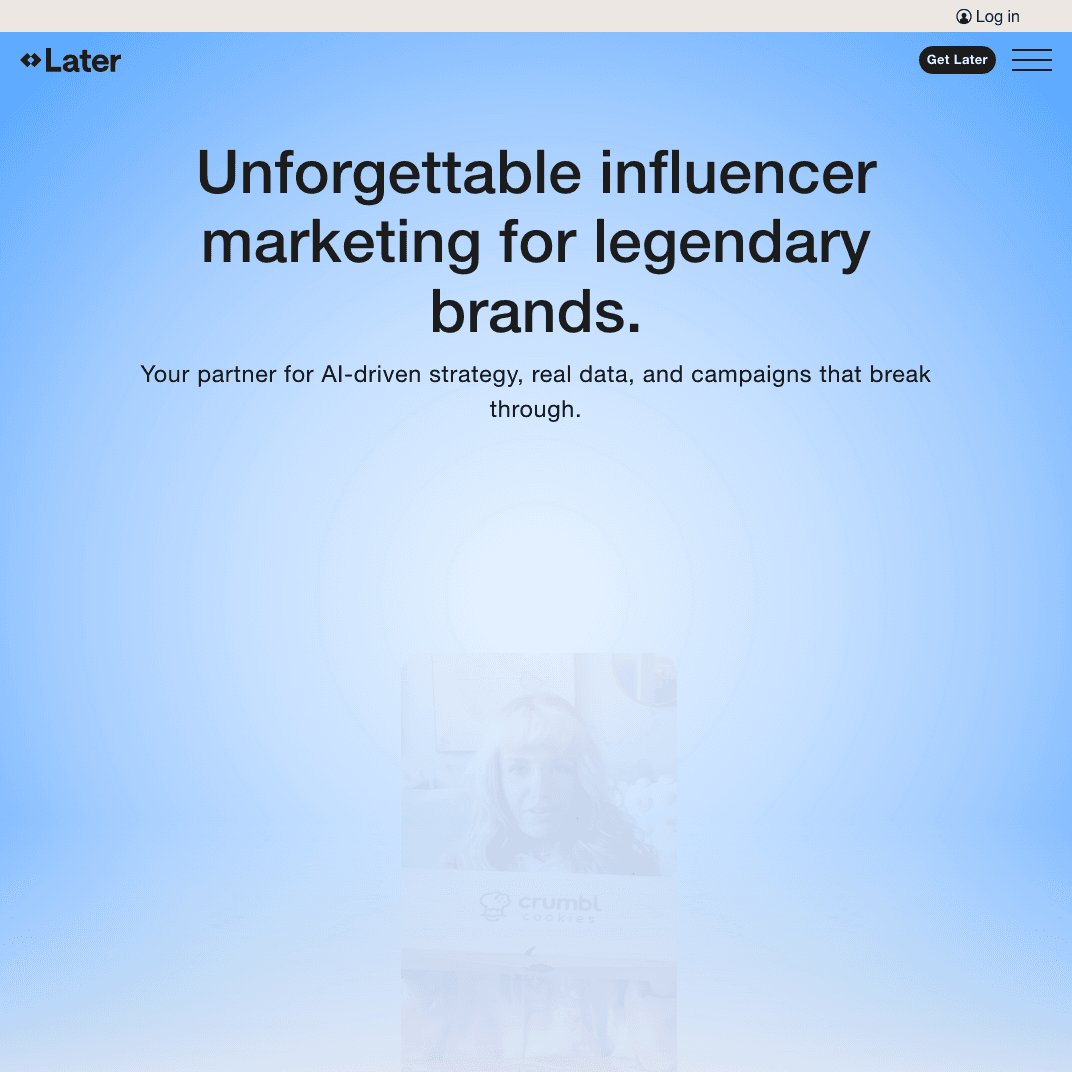 Later visual social media planning and Instagram scheduling tool