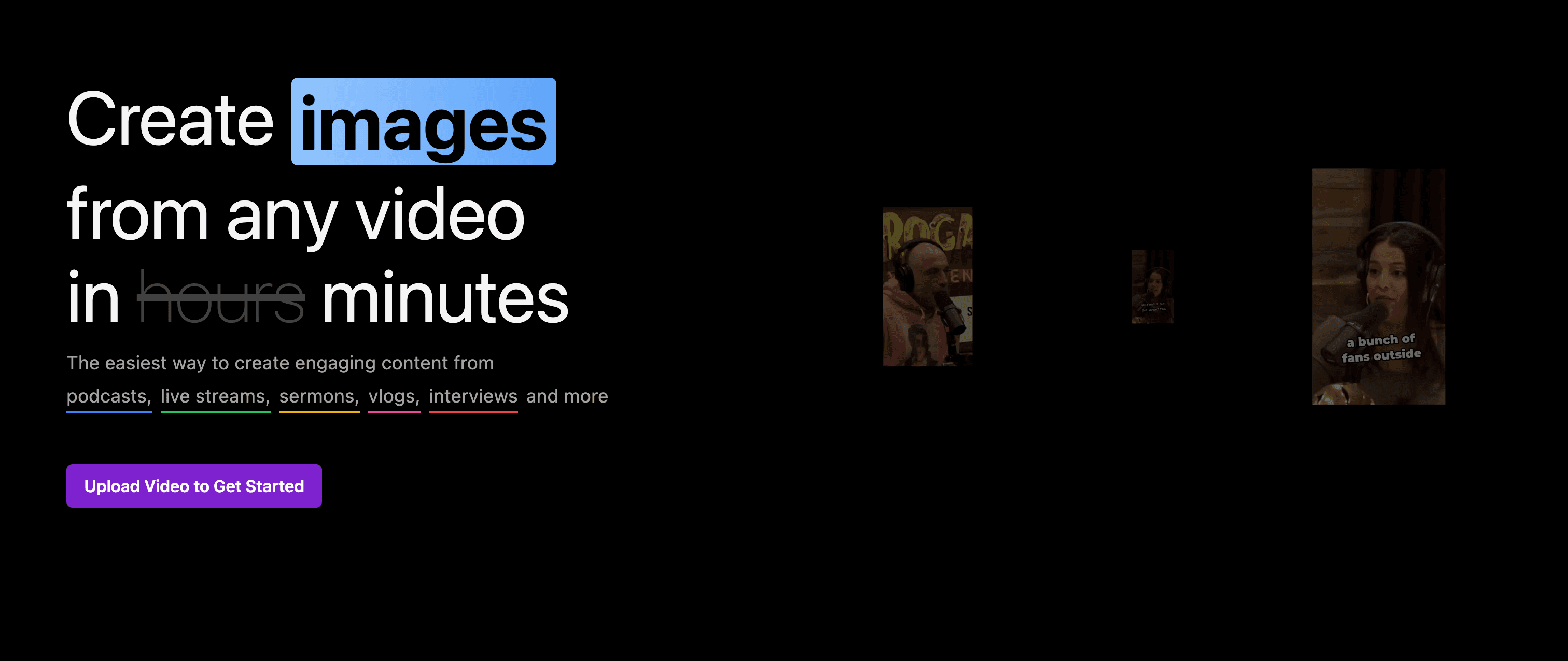 Screenshot of Minvo dashboard showing affordable AI video editing interface