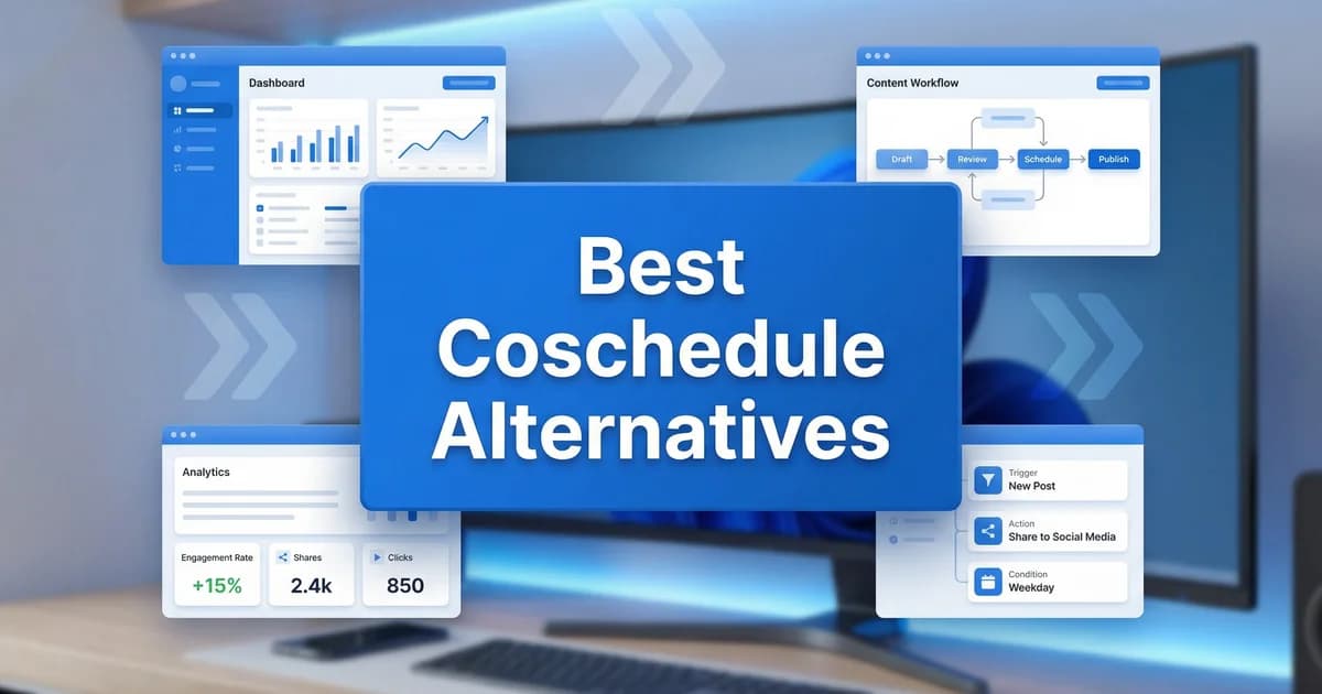 CoSchedule alternatives comparison - 2025
