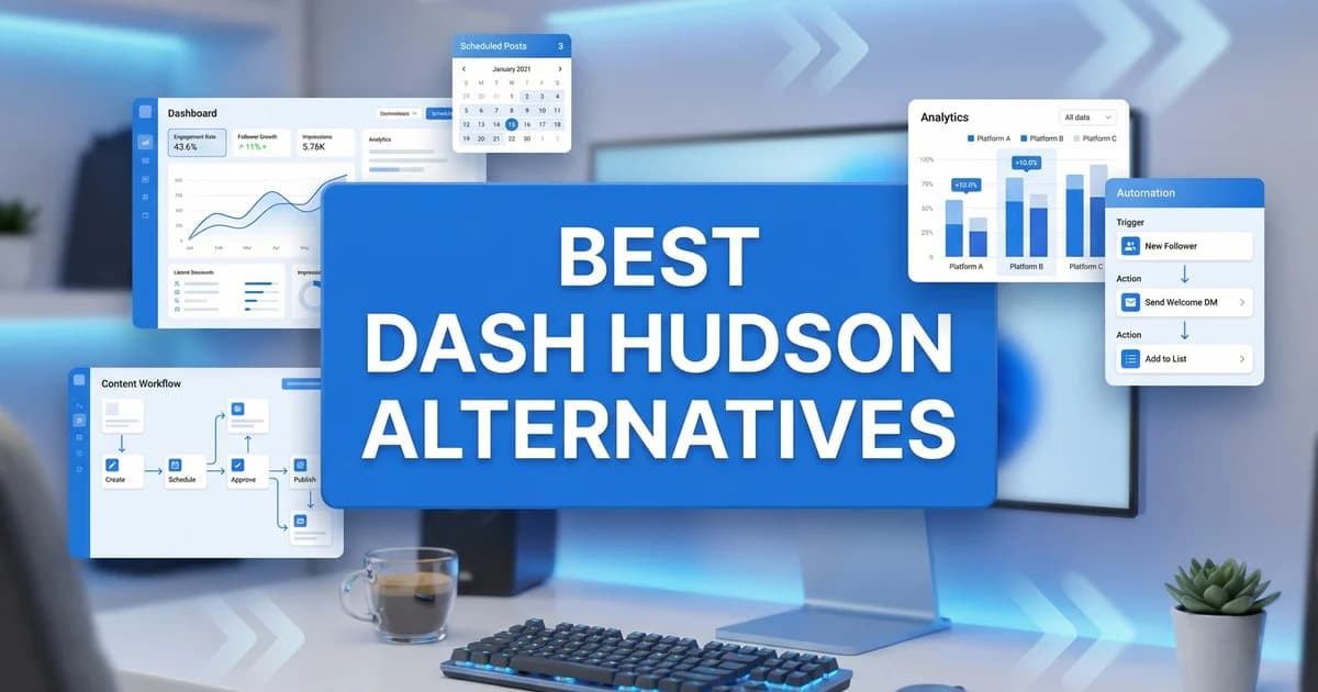 Dash Hudson alternatives comparison - 2025