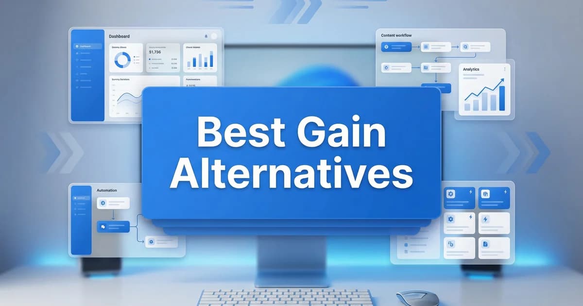 Gain alternatives comparison - 2025