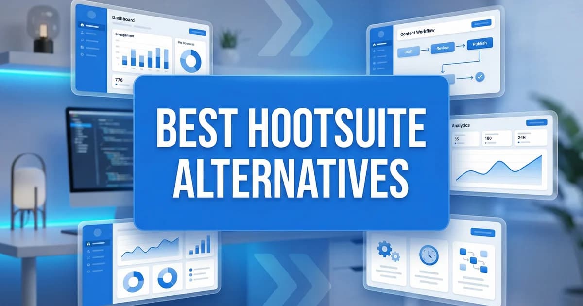 Hootsuite alternatives comparison - 2025