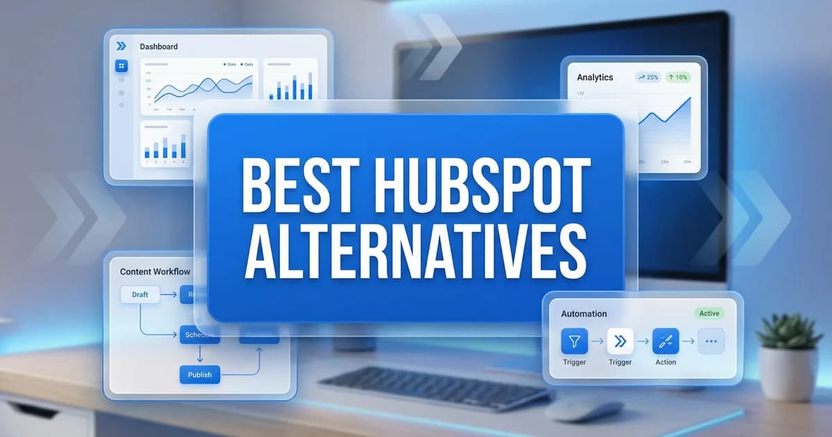 HubSpot alternatives comparison - 2026