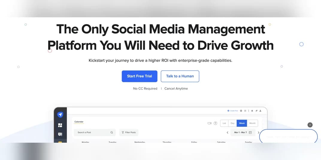 SocialPilot dashboard for agency social media scheduling