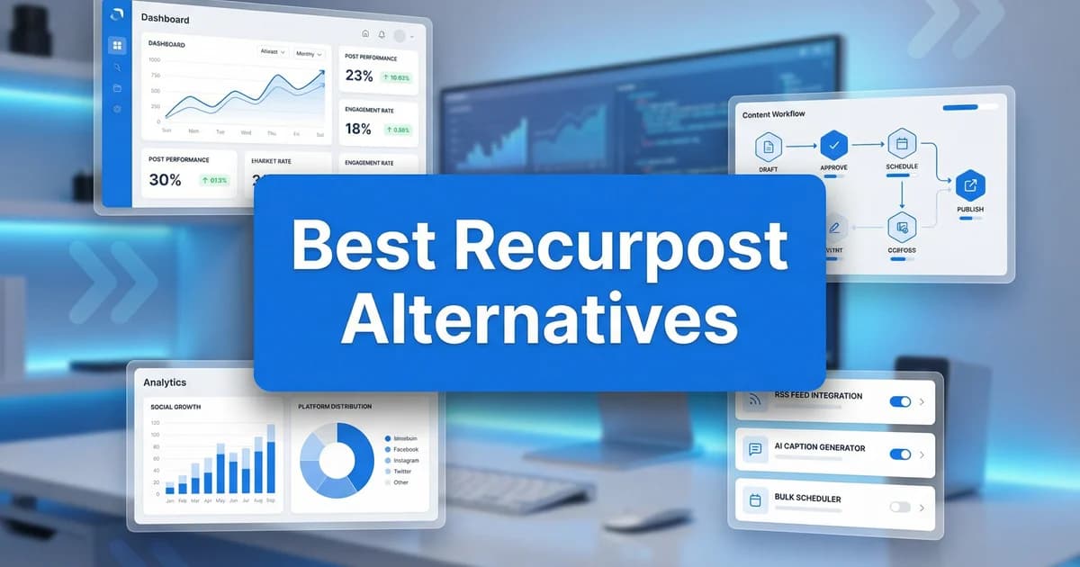 RecurPost alternatives comparison - 2026