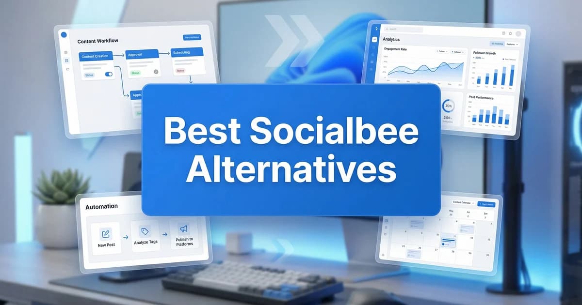 SocialBee alternatives comparison - 2026