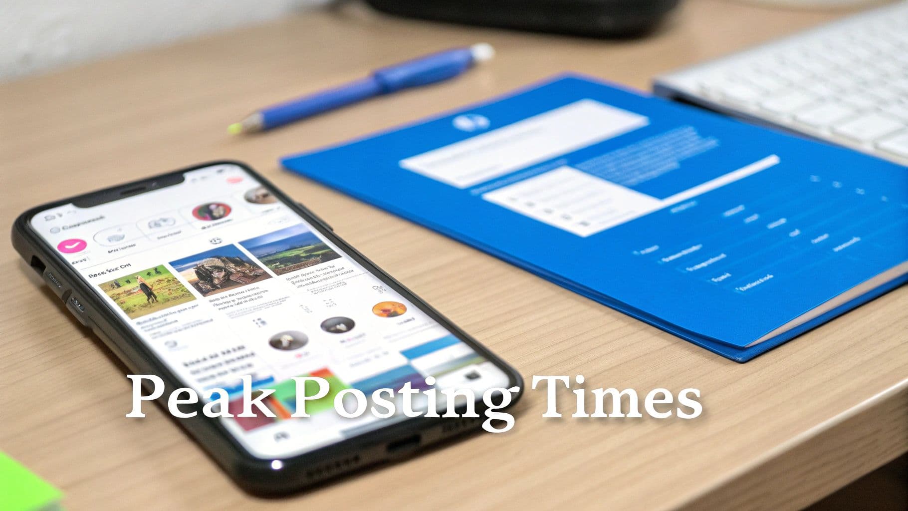 A person looking at a social media analytics dashboard on a laptop