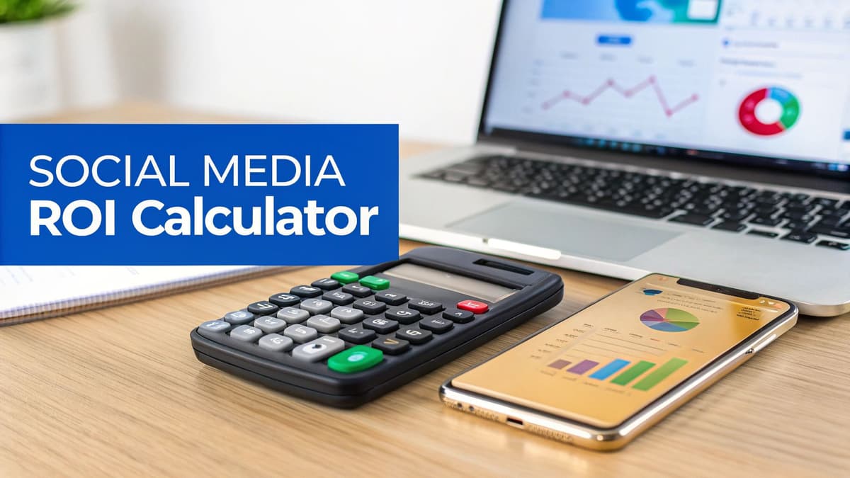 A Practical Social Media ROI Calculator Guide A Practical Social Media ROI Calculator Guide