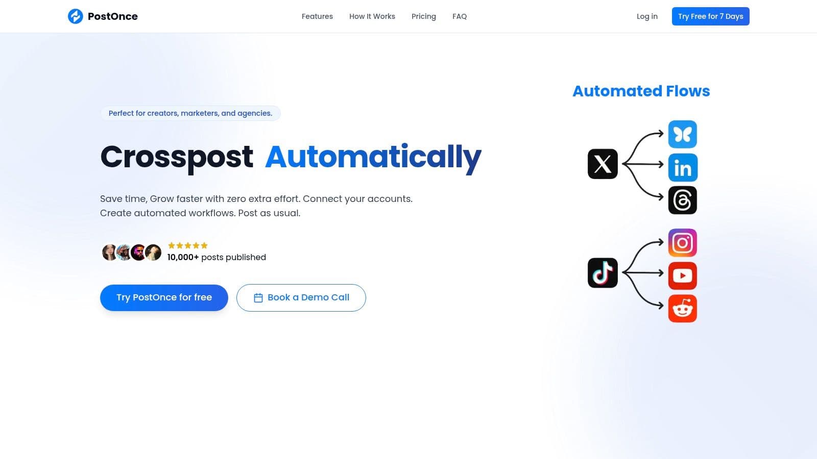 1. PostOnce: Best for Automated Social Media Distribution
