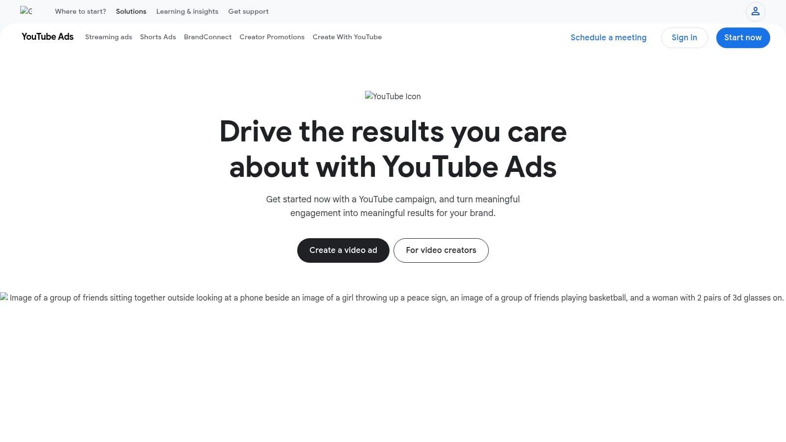 YouTube Ads (via Google Ads)
