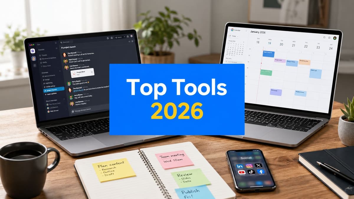Top Team Productivity Tools: Your 2026 Workflow Guide Top Team Productivity Tools: Your 2026 Workflow Guide
