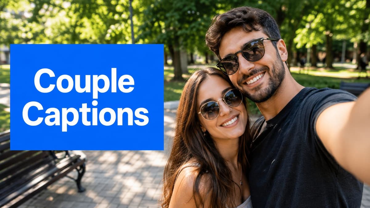 Best Captions for Couple Pictures: 100+ Ideas for 2026 Best Captions for Couple Pictures: 100+ Ideas for 2026