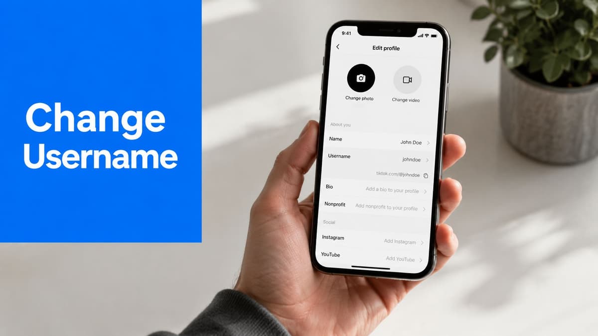 How to Change Username on TikTok in 2026 How to Change Username on TikTok in 2026