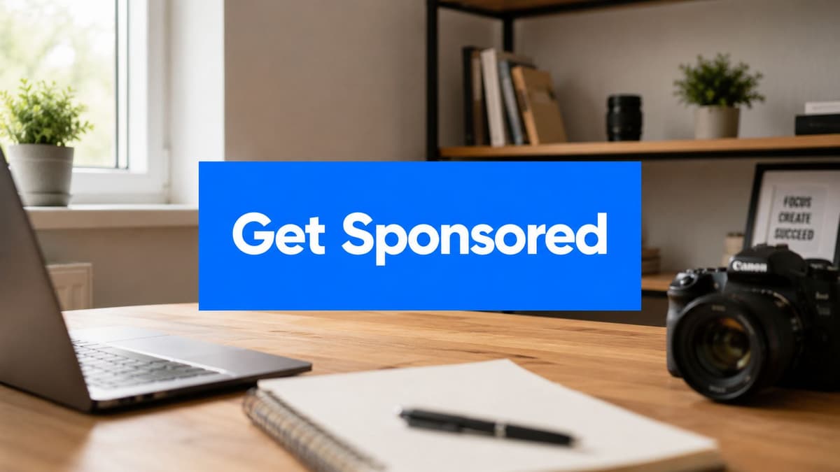 How to Get Sponsored by Brands: A Creator's Action Plan How to Get Sponsored by Brands: A Creator's Action Plan