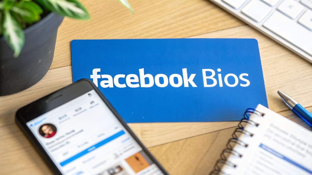 8 Types of a Good Bio for Facebook To Copy and Paste in 2026 8 Types of a Good Bio for Facebook To Copy and Paste in 2026