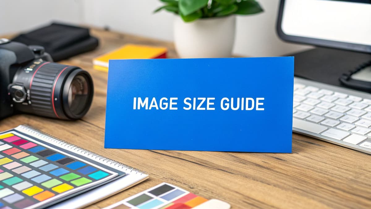 A Guide to Mastering the Size of an Image in 2026 A Guide to Mastering the Size of an Image in 2026