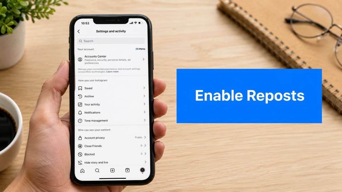How to Turn on Reposts on Instagram: Your 2026 Guide How to Turn on Reposts on Instagram: Your 2026 Guide