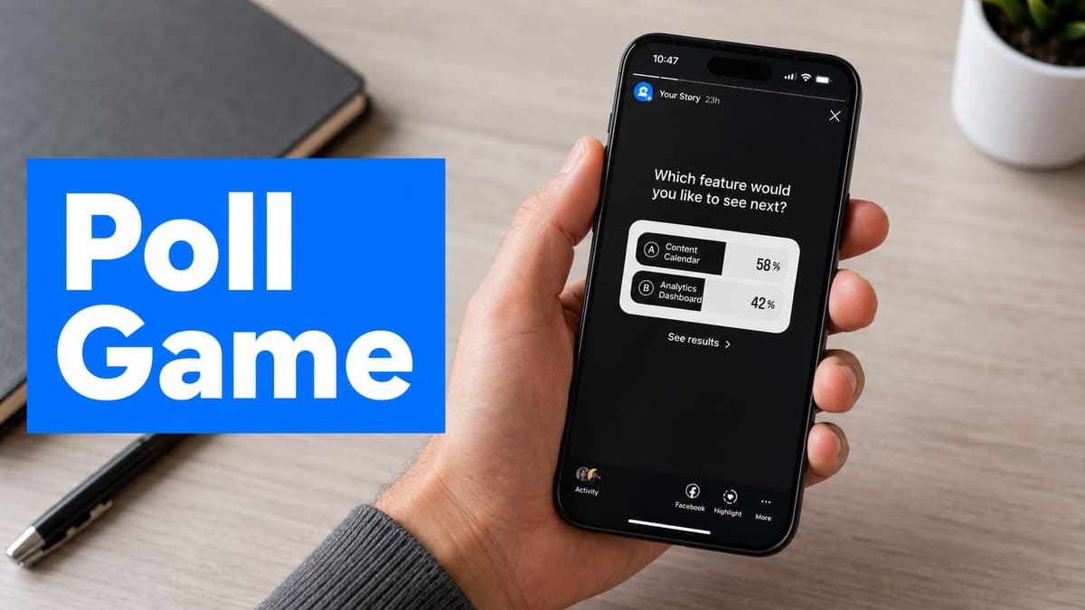 Create a Winning Poll Game on Instagram: Boost Engagement Create a Winning Poll Game on Instagram: Boost Engagement