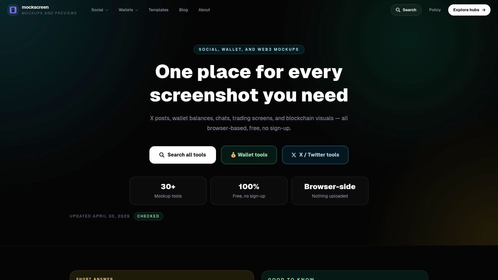 MockScreen
