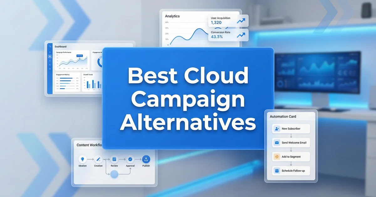The 13 best Cloud Campaign alternatives for 2025 (ranked)